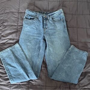 Women’s Blue Jeans with Bows